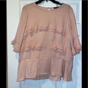 Blush pink blouse - size M